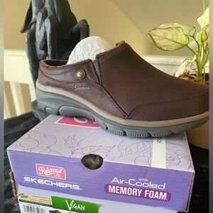 Skechers Relaxed Fit Vegan Shoes - Chocolate Brown